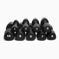 Гантель Generation Fitness FF51D6C-1-10kg с уретановым покрытием